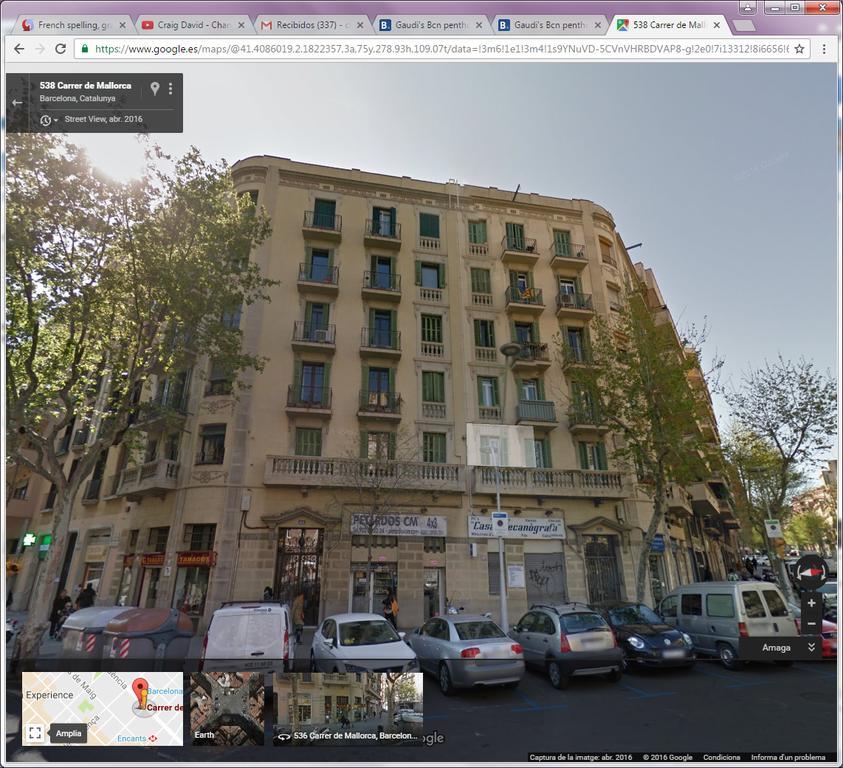 Apartmán Gaudi'S Bcn Penthouse Barcelona Exteriér fotografie